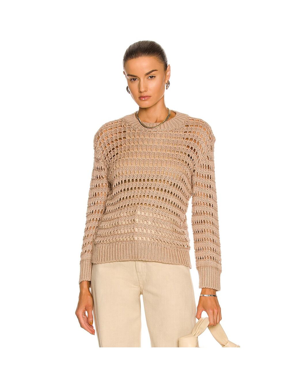 Sablyn Mariella Sweater Size Large Tan Sand
